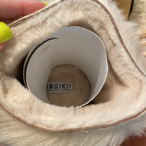 NWT INUIKII TOSKANA BEIGE BOOT - Picture 5 of 9